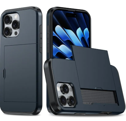 Mobile Phone Case with Protective Wallet Card Holder