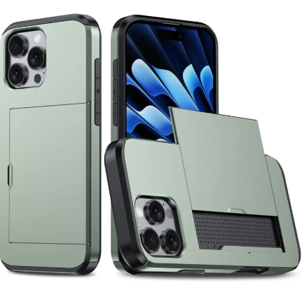 Mobile Phone Case with Protective Wallet Card Holder