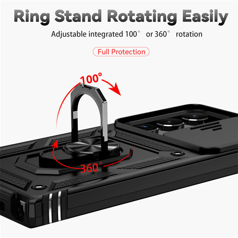 Samsung Military Ring Stand Case A14 5G